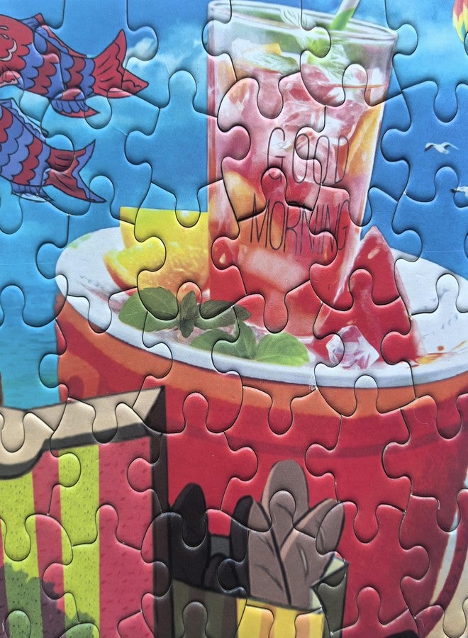 Mulic 300 Piece Puzzles for Kids Boys Girls Ages 6-8 8-10 10-12 - Jigsaw Puzzles for Adults - Beach Vacation - Image 5